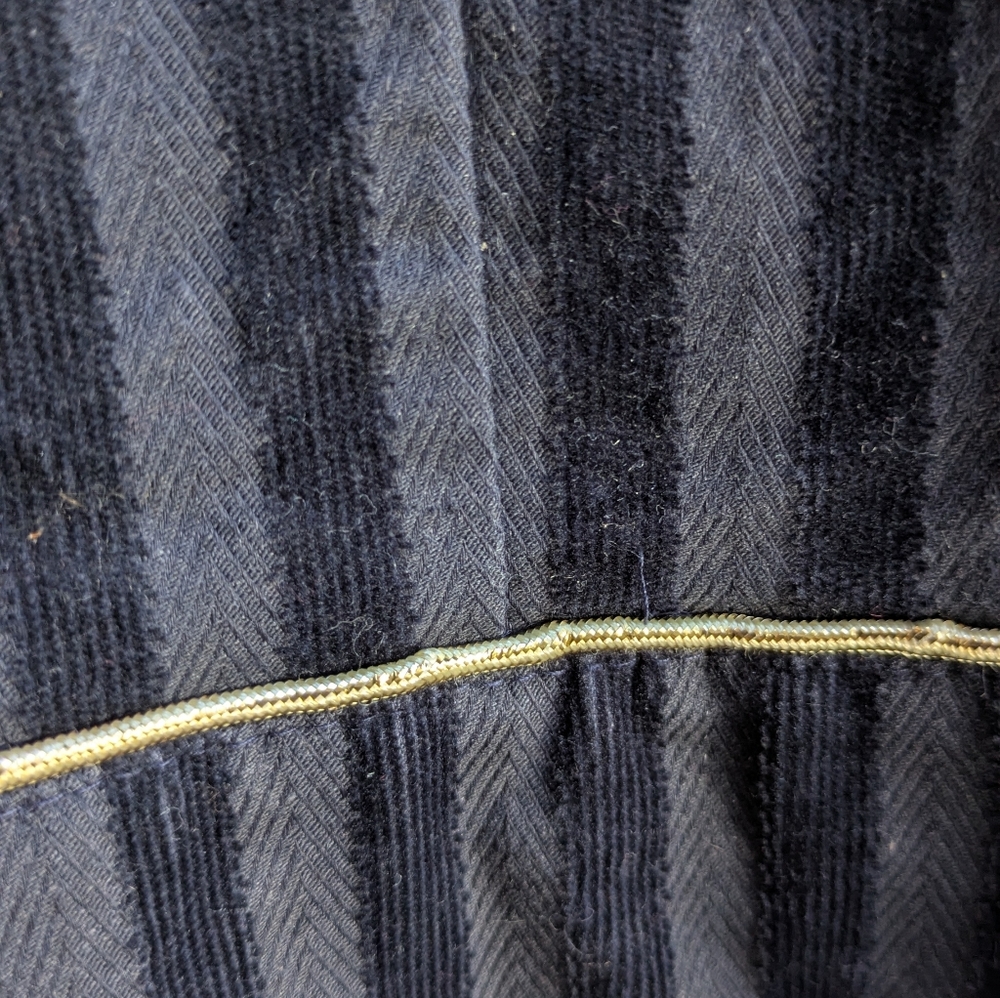 Minimi Jacket Black Striped Double Breasted - Picture 6 of 12